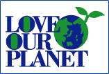LOVE OUR PLANETロゴ