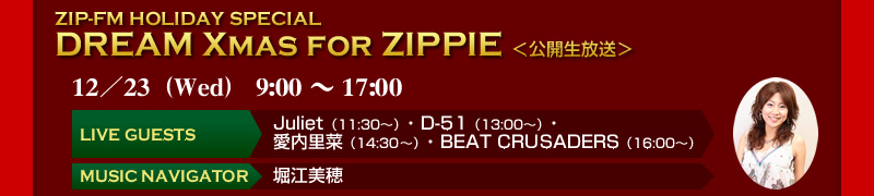 ZIP-FM HOLIDAY SPECIAL DREAM XMAS FOR ZIPPIE�����J��������